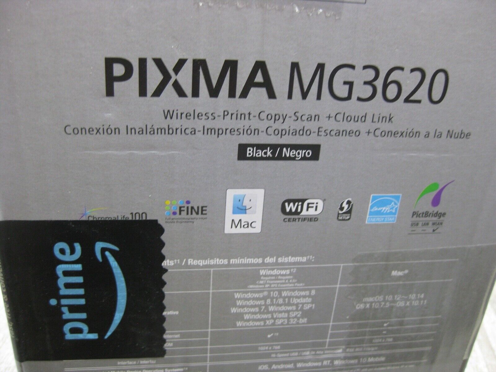 Overview of Canon PIXMA MG3620